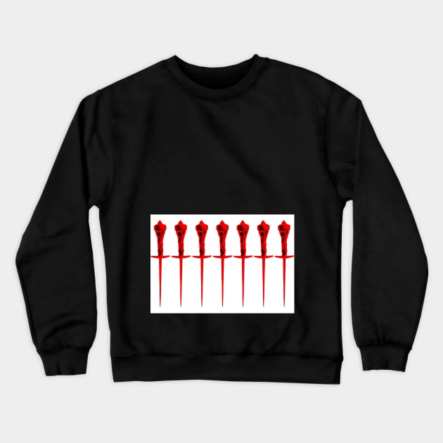 THE OMEN DAGGERS Crewneck Sweatshirt by CaptnQUINT